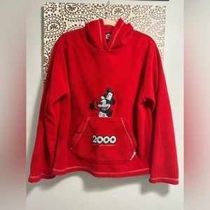 Vintage Mickey & Co Steamboat Willie Fleece Hoodie